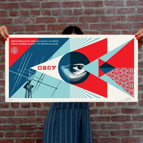 Shepard fairey désinformation - shepard,