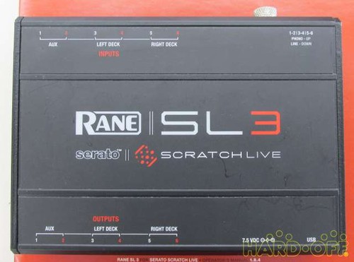 Rane sl3 scratch live - sl3, serato