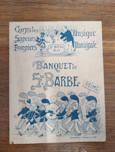 Menu sainte barbe - menu,