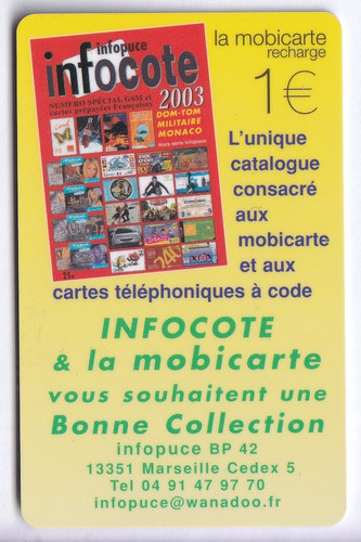 France mobicarte telecarte - france,