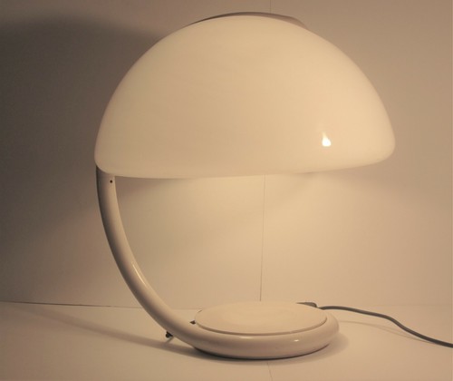 Vintage serpente table - "serpente", lamp