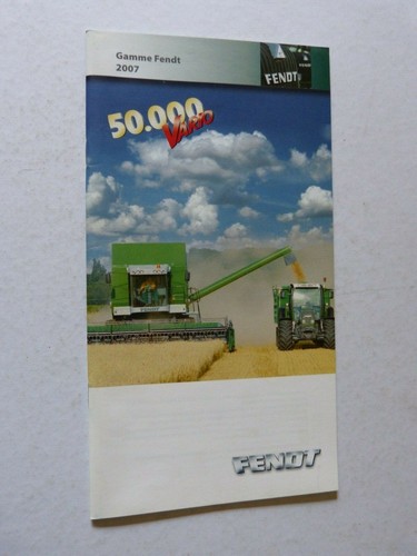 Tractor catalogue 2007 fendt - tractor,
