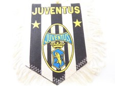 FANION / PENNANT - FOOTBALL - LOGO - 9 CM X 11 Cm -  JUVENTUS - TURIN