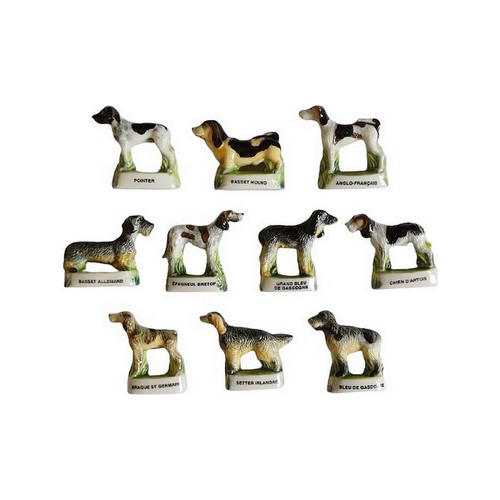 Chiens chasse fèves - chiens, de