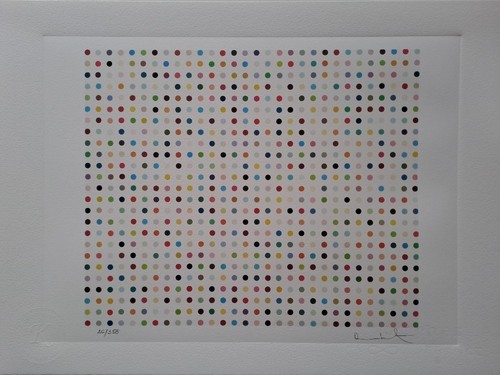Signé damien hirst - signé,