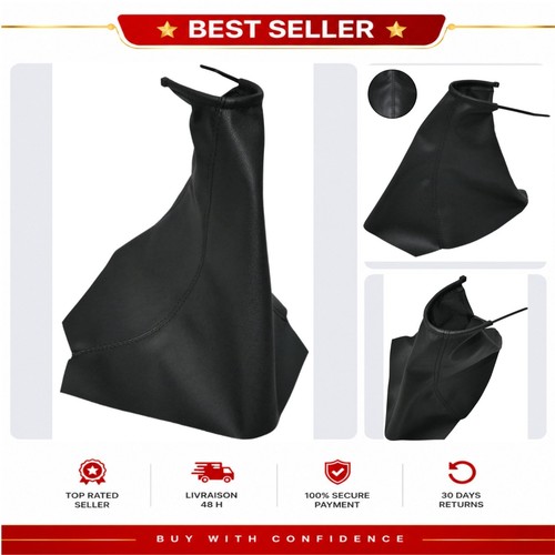 Soufflet levier vitesse noir - vitesse,