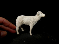 Santon mouton floqué Devineau crèche roi mage Neveu Carbonel  oc54