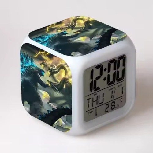 Réveil godzilla horloge - réveil,