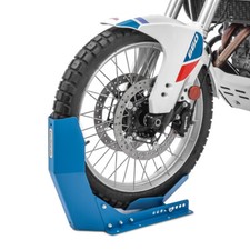 Bloque Roue Moto Constands Easy Transport-Fix bleu mat