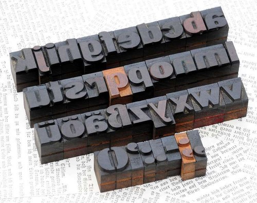 Anciens caracteres - a-z,