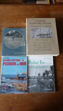Lot 4 livres anciens pêche