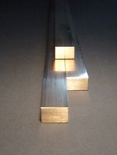 1 Barre En Laiton 12Mm X 10Mm