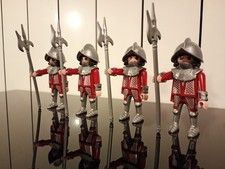 Lot Playmobil, 4 chevaliers