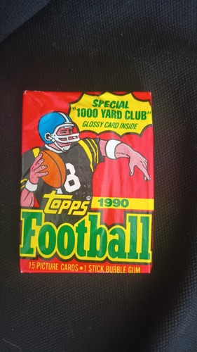Topps nfl football 1990 - nfl, wax