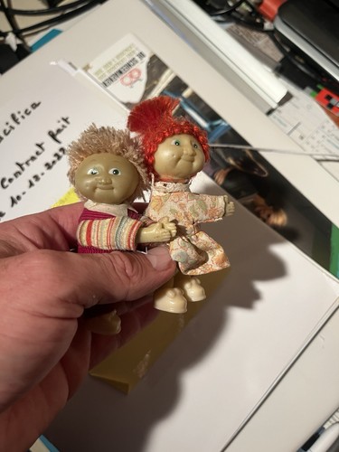 Vintage miniature plush - miniature,