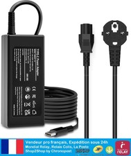 Chargeur 45W USB C pour HP