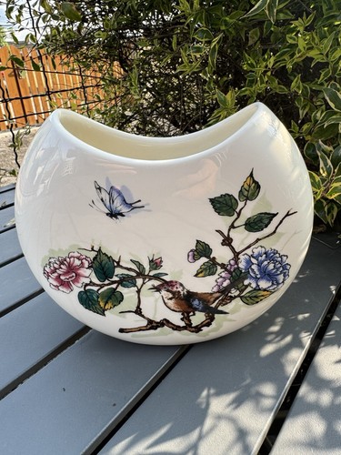 Vase demi lune - demi, faience