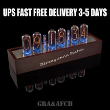 Nixie tube clock wooden - nixie,