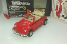 vw volkswagen coccinelle 1/43 1303 rouge cabriolet beetle maggiolino cox kafer