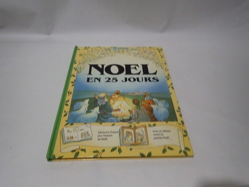 Livre pop noel 25 jours - livre, en
