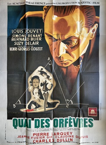 Quai des orfevres affiche - quai,