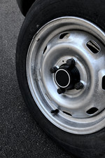 Cache moyeu Peugeot 205 / 106