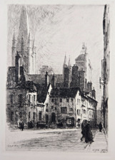 Eau forte Joanny Drevet 