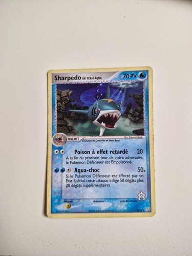 Carte pokémon sharpedo - pokémon,