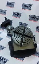 Table rotative 4 pouces 100 mm pour fraiseuse 4 fentes inclinables de...