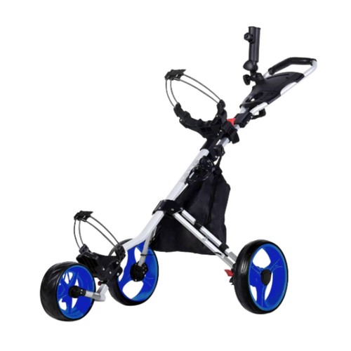 Sac golf pliable 3 - 3, roues