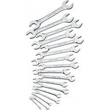 Jeu de 8 clés plates doubles