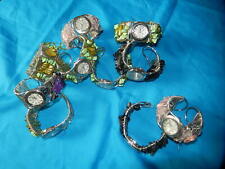 LOT DE 10 MONTRES FEMME A DÉCORER NEUVES ALBERTO FIORO POUR TRAVAIL MANUEL NACRE