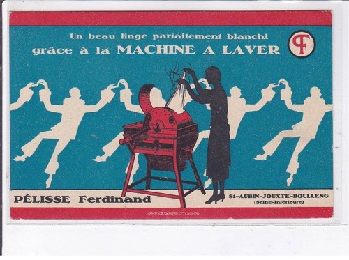 Publicite machine a laver - :,