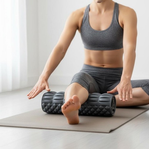 Rouleau massage vibrant - rouleau,