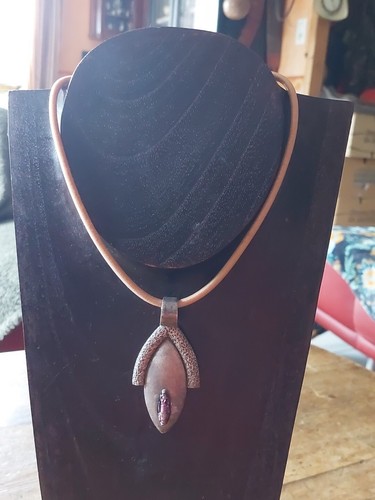 Collier vintage tribu rigaux - vintage,