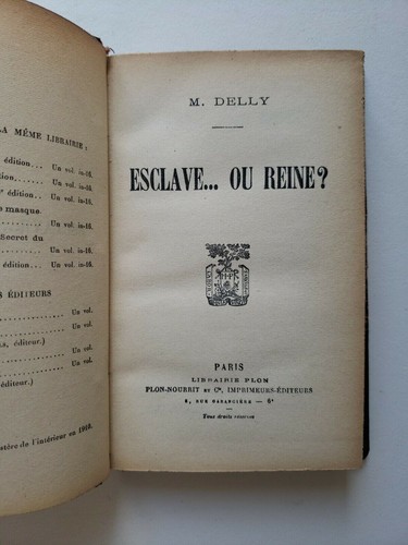 Esclave reine m delly - esclave...,