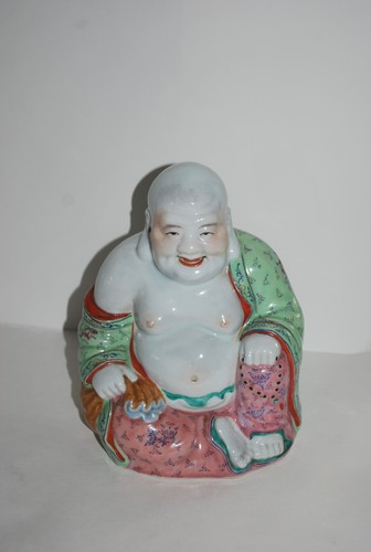 Bouddha rieur porcelaine - porcelaine, chine