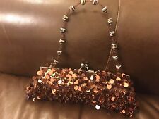 Pochette femme marron