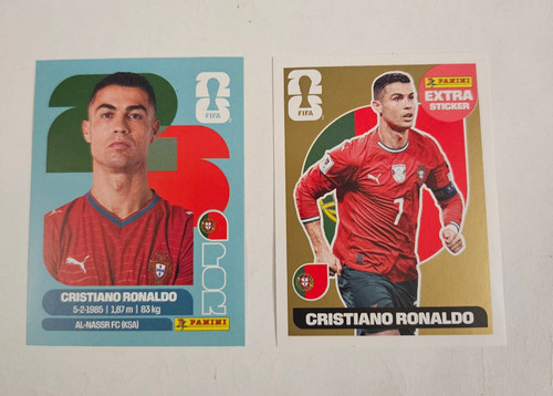 Panini cristiano ronaldo extra - cristiano,