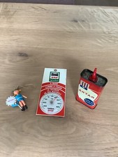 LOT ANTAR BURETTE THERMOMETRE FIGURINE ANTAR PUBLICITAIRE GARAGE