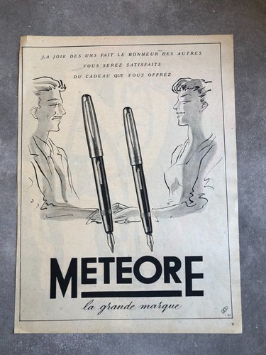 Publicité presse 1951 - de,