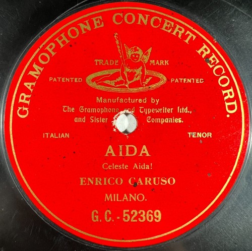 Caruso aida monoface 78 rpm - :,