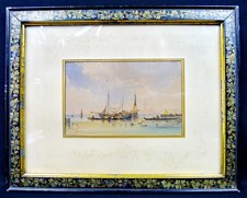 F.FRANTZ (XIXe). PECHEURS à