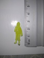 Figurine TINTIN 3 cm - dunkin – STENVAL 1971 - Zorrino - jaune fluo