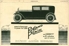 Publicité ancienne automobile Rolland Pilain 1927 issue de magazine