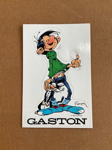 Franquin autocollant gaston - autocollant,