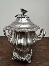 Sucrier Art-Nouveau en Métal