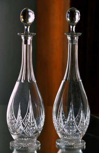Baccarat paire de carafes - —,