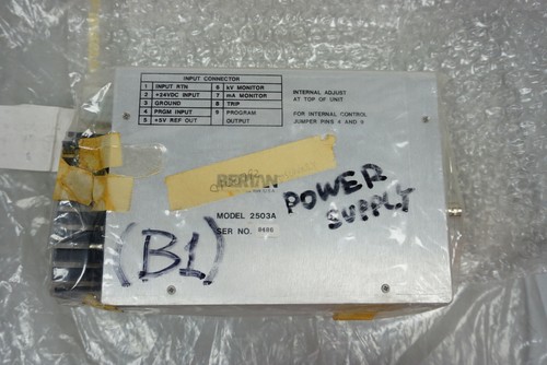 Alimentation haute tension