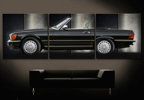 Noir mercedes benz w107 - noir,